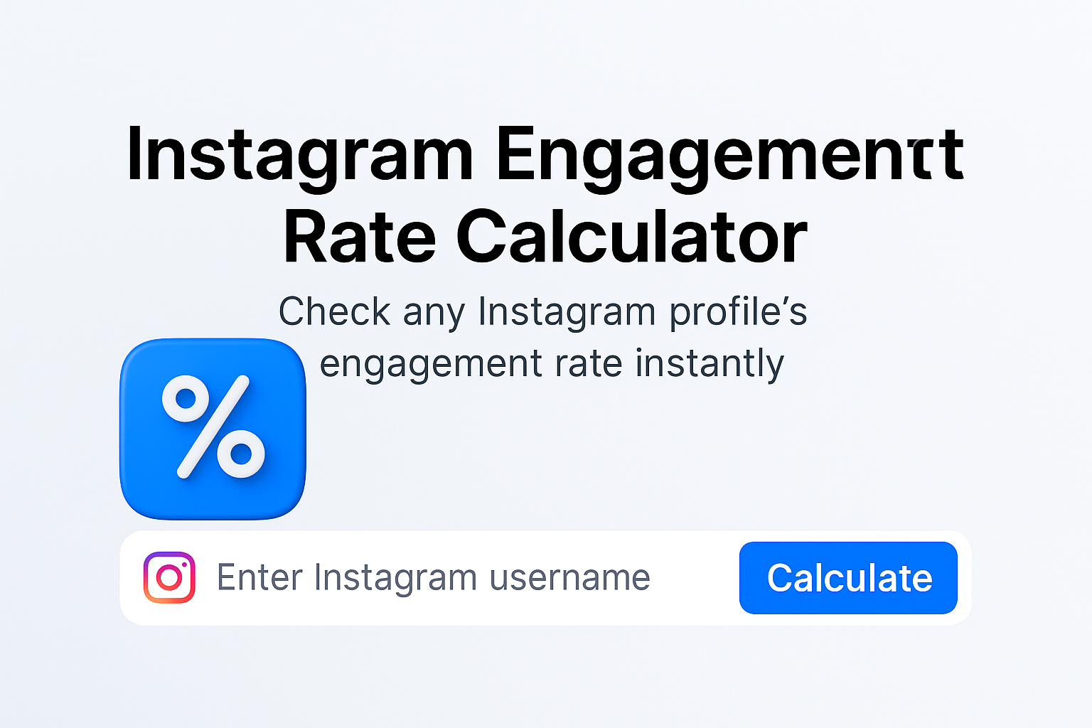 وسائط حاسبة معدل المشاركة في Instagram - تحقق من معدل مشاركة Instagram على الفور 2