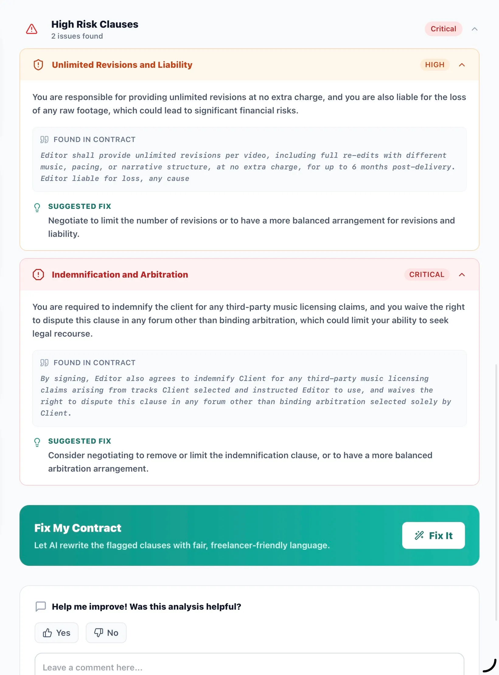 Fix My Contract gallery image