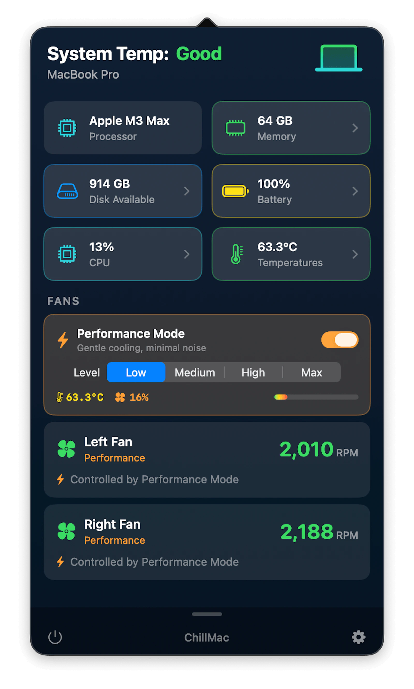ChillMac screenshot 1