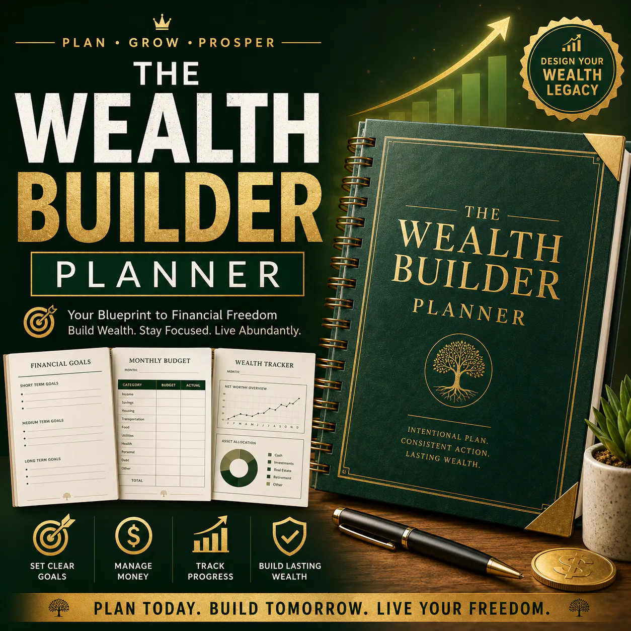 The Wealth Builder Planner product banner