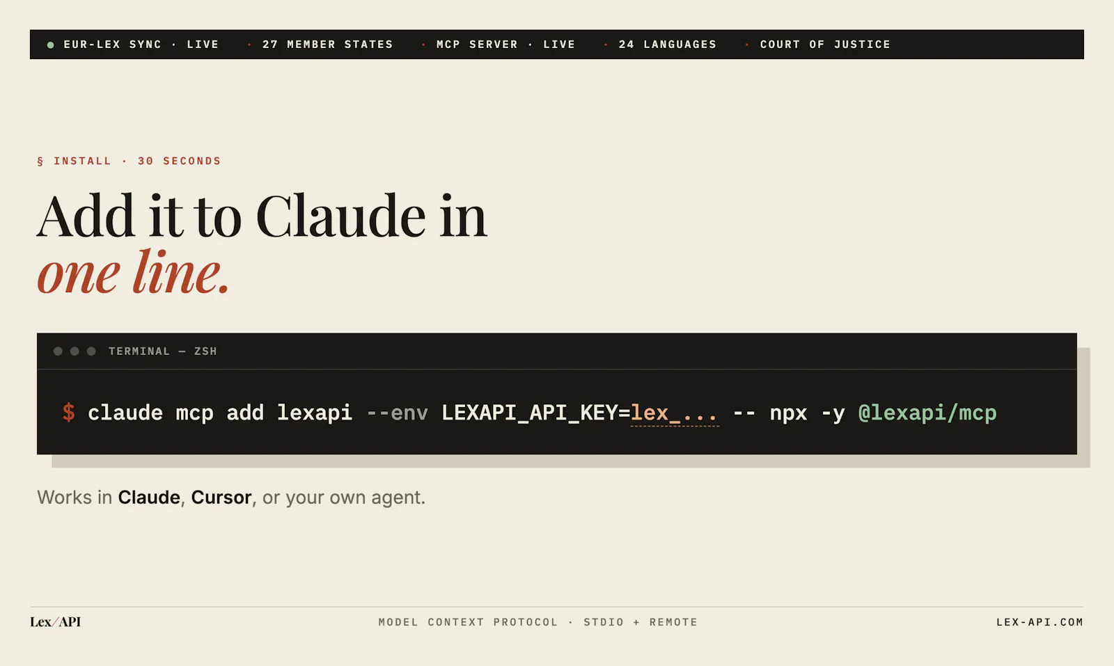 LexAPI screenshot 3