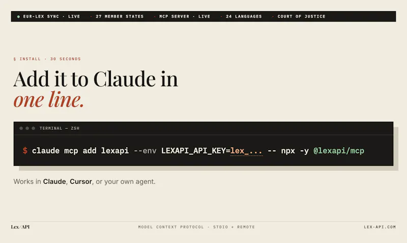 LexAPI screenshot 3