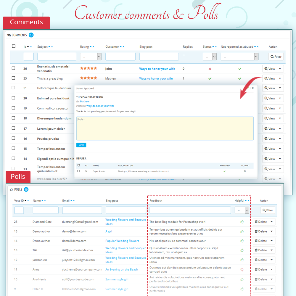  BLOG – All In 1 PrestaShop Blog Module gallery image