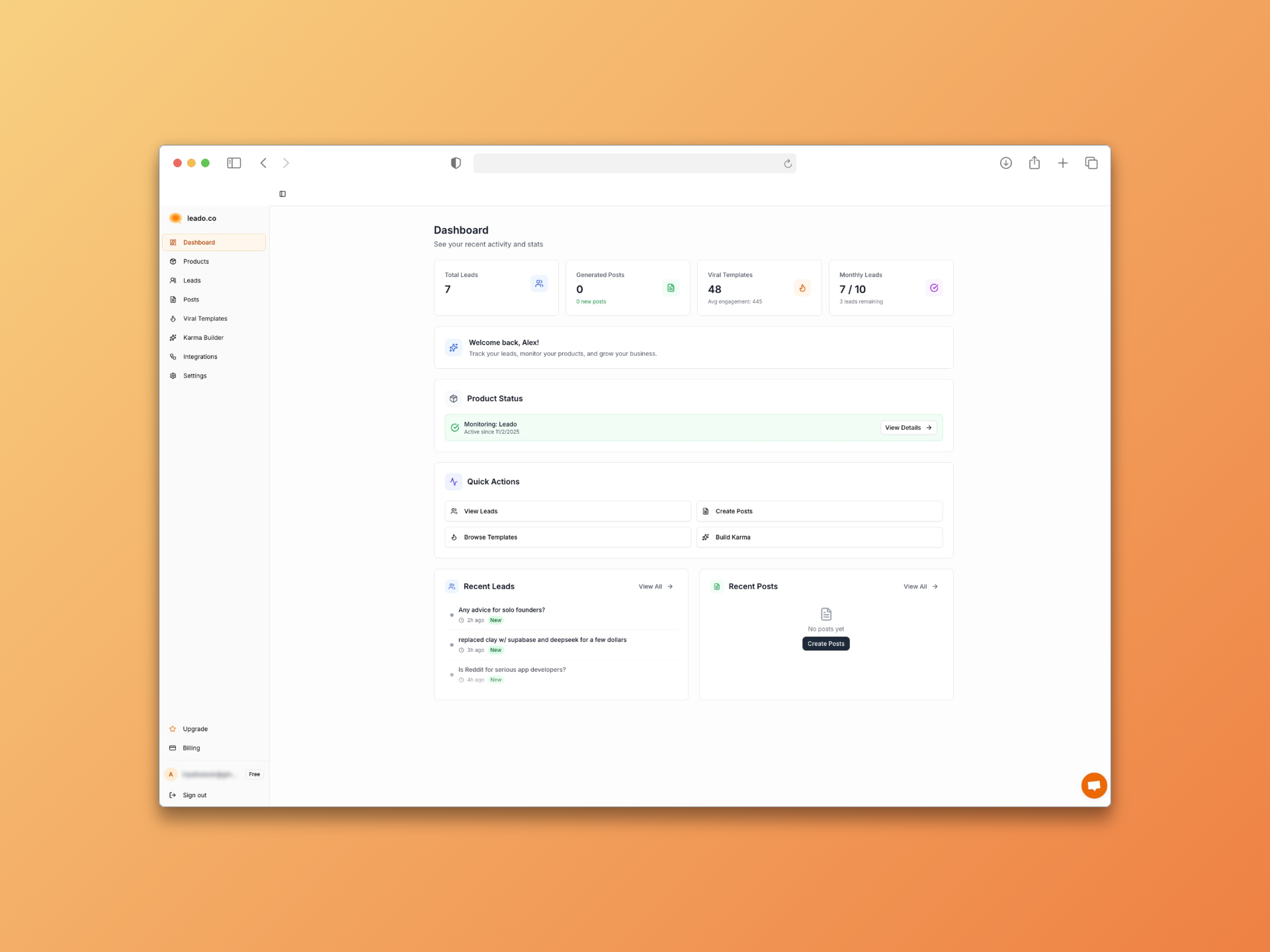 Leado.co - Screenshot 2 preview