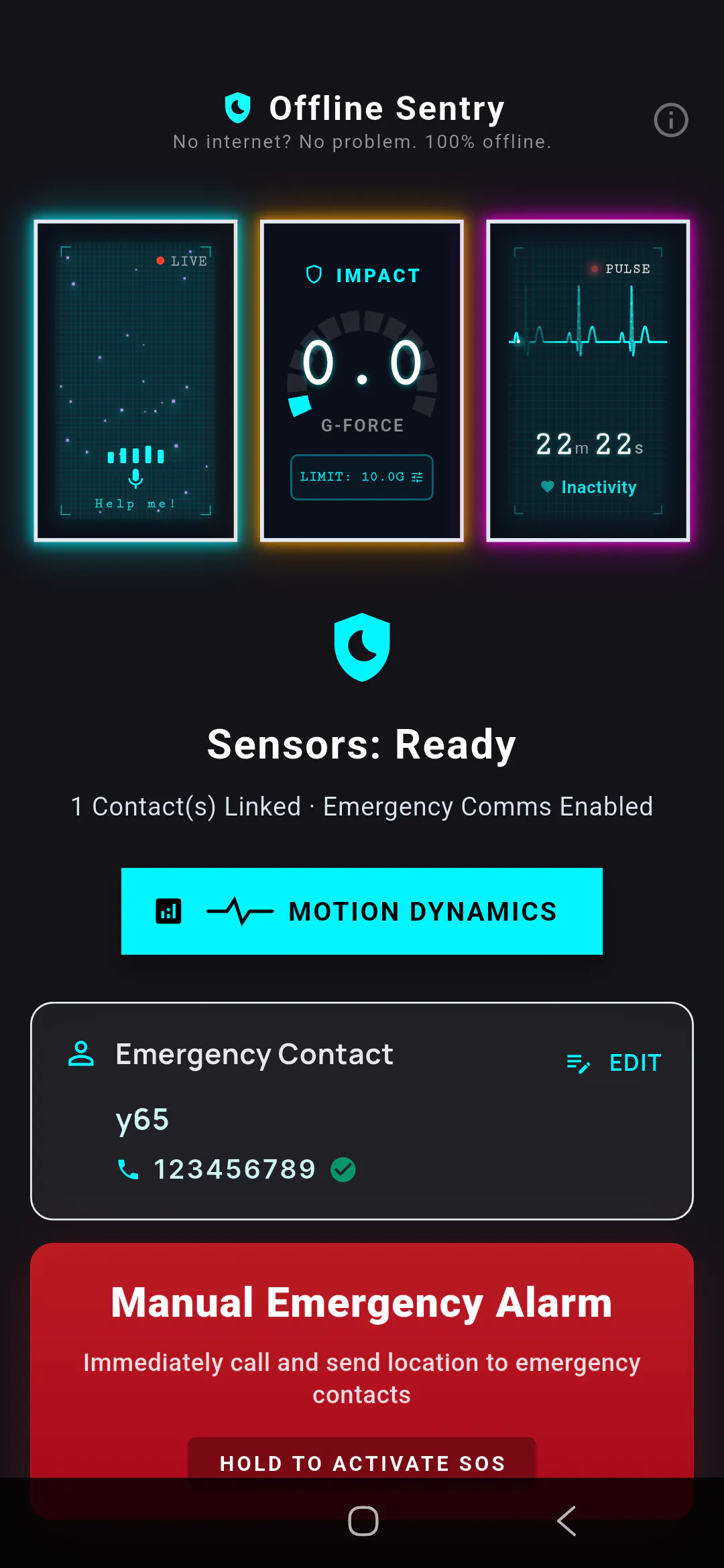 Sentry: Offline Voice SOS for Dumbphones