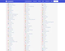 Calendarific - Holiday API gallery image