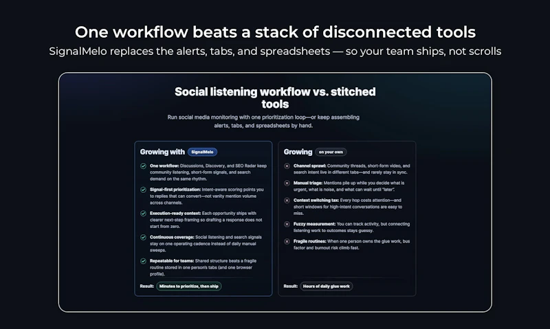 SignalMelo screenshot 2