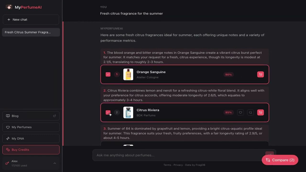 MyPerfumeAI gallery image