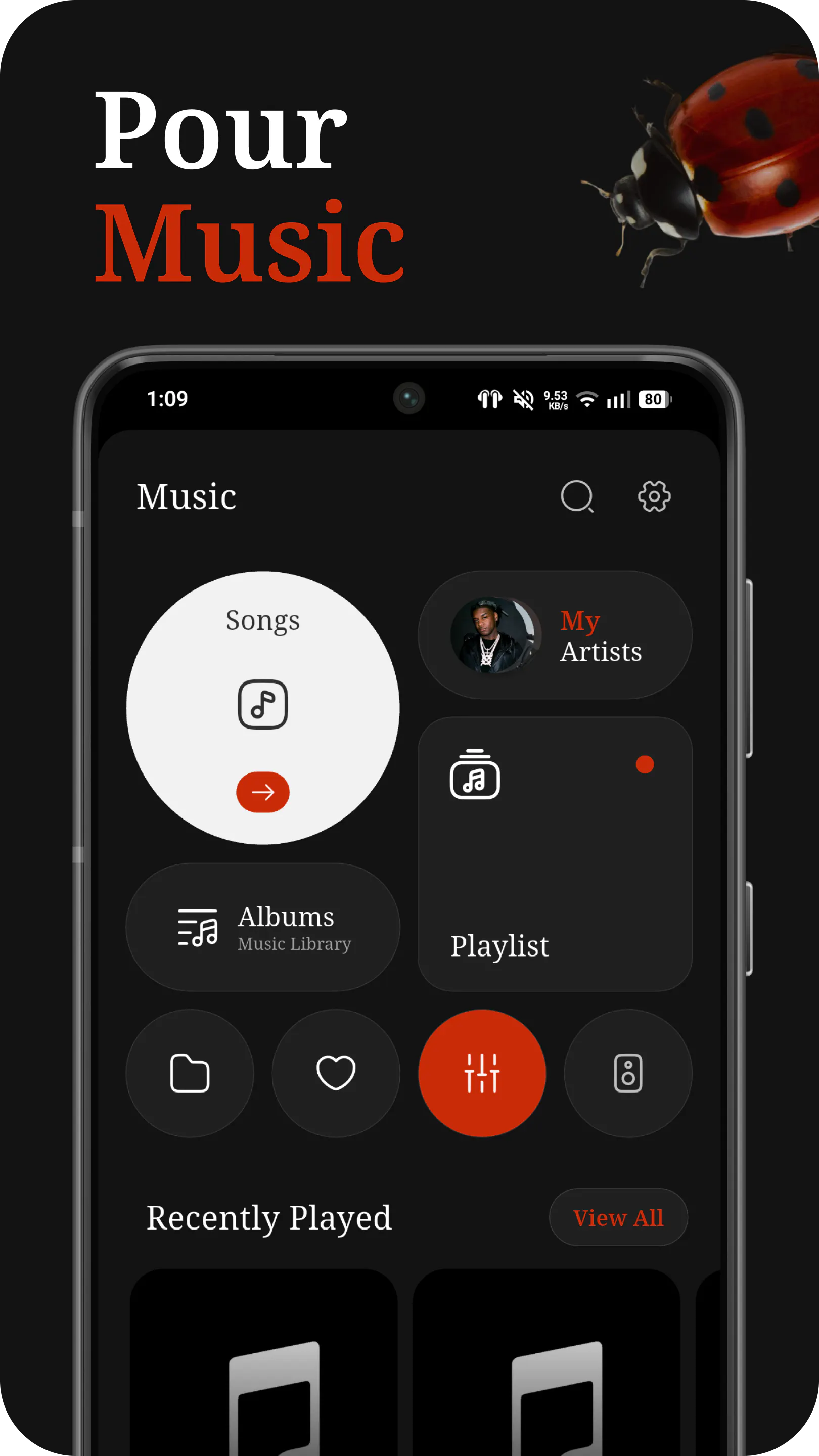 Pour Music - Music Player App gallery image