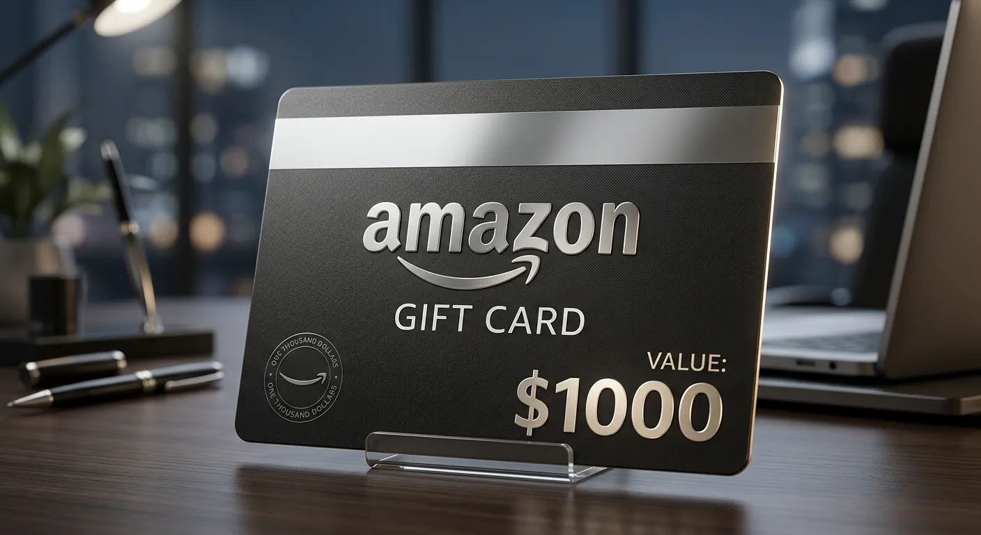 Win $1,000 Amazon Gift Card gallery image