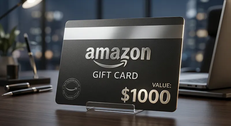 Win $1,000 Amazon Gift Card screenshot 2