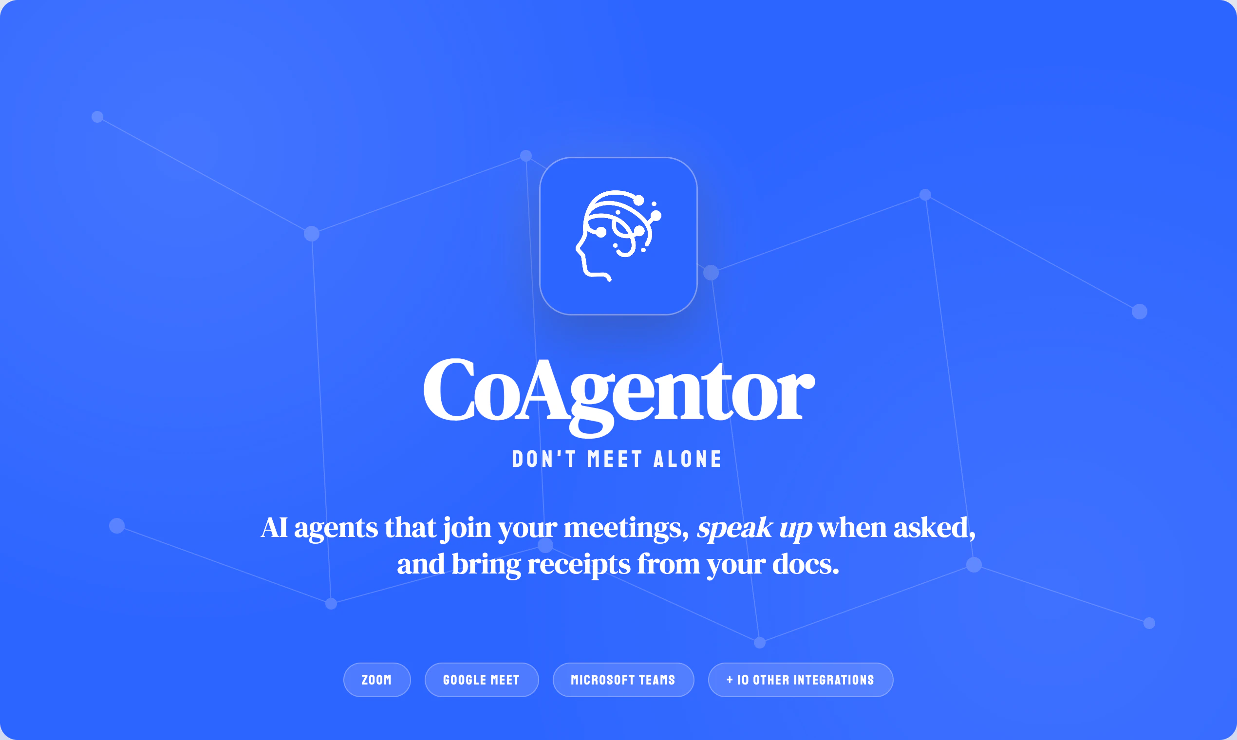 CoAgentor screenshot 1