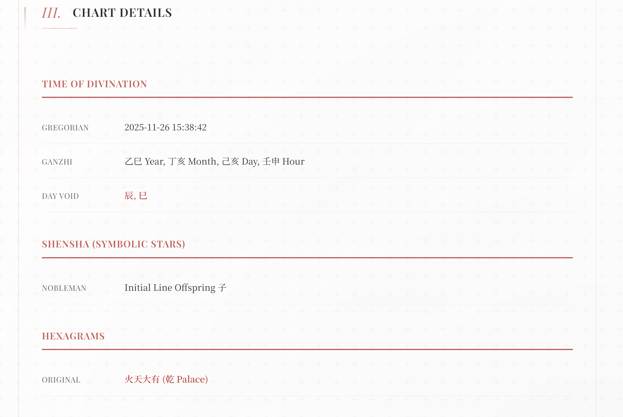 LIU YAO I CHING gallery image