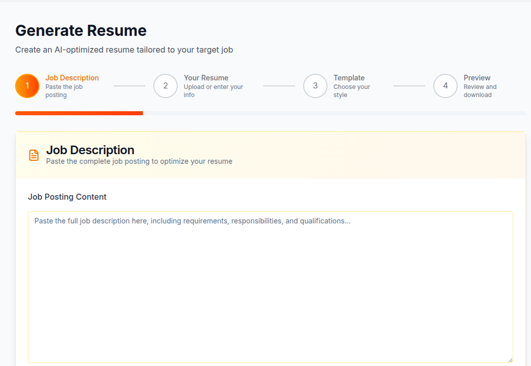 Adept CV - Verander elk cv in werkspecifiek goud in 2 minuten media 2