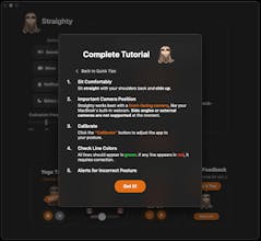 Straighty.app gallery image