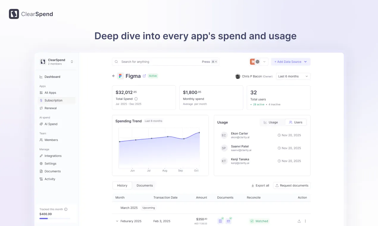 ClearSpend AI gallery image