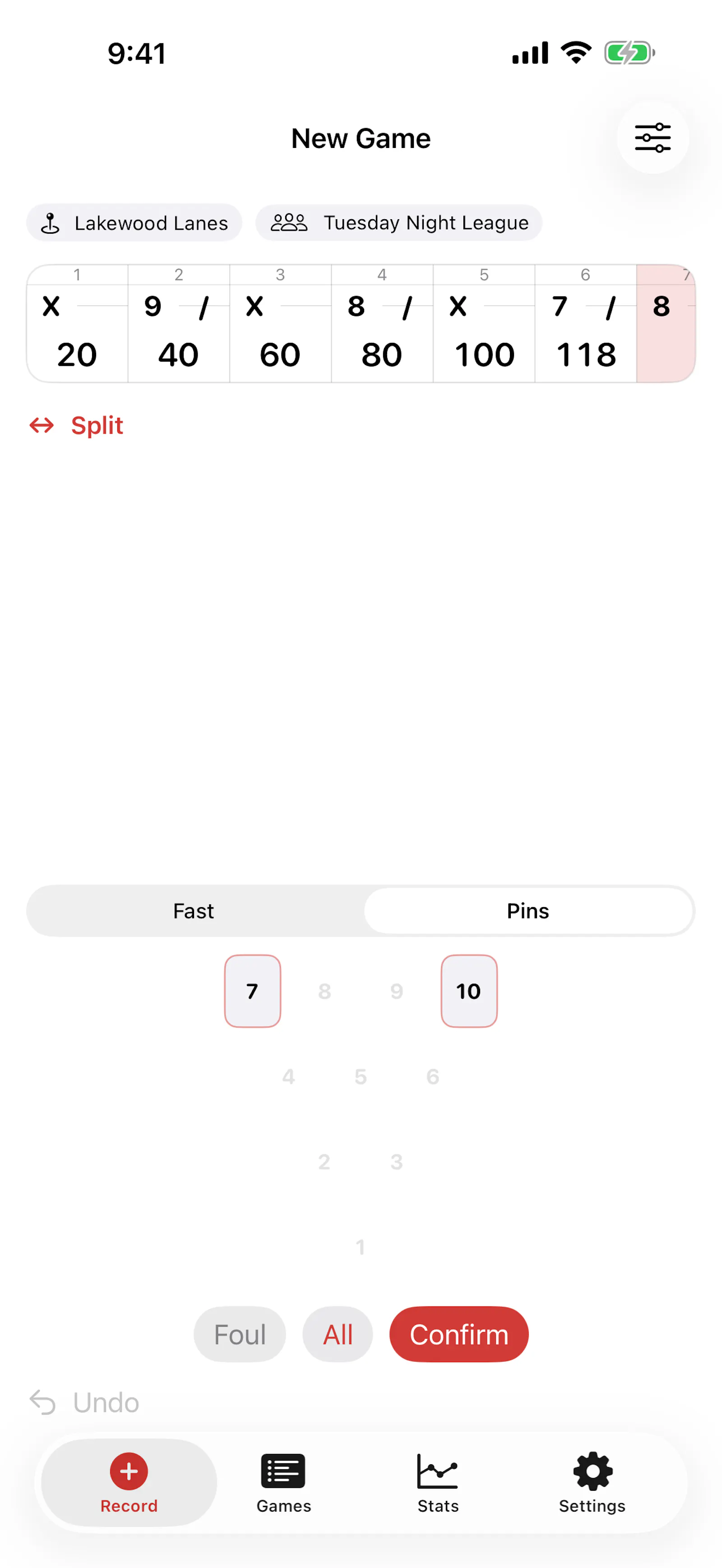 TenthFrame screenshot 5