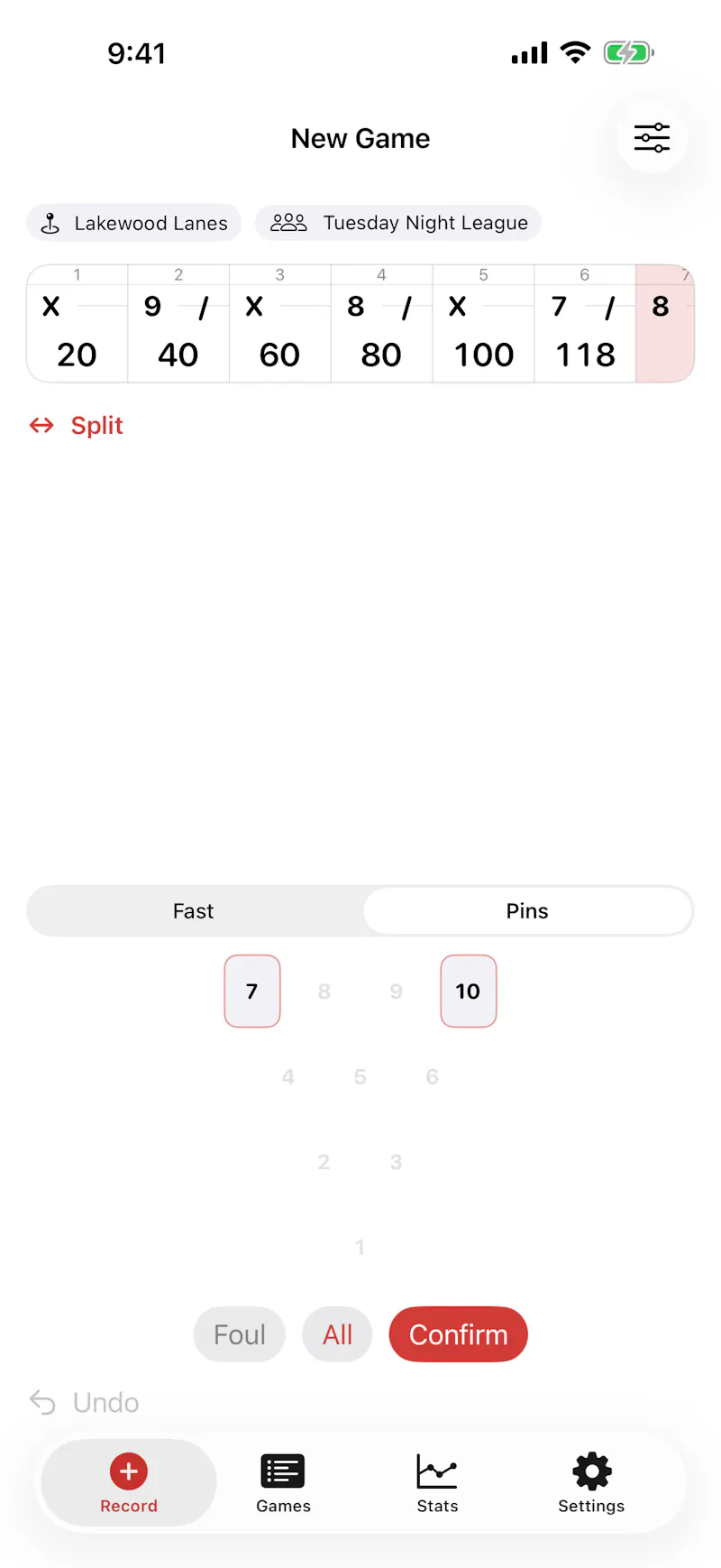 TenthFrame screenshot 5
