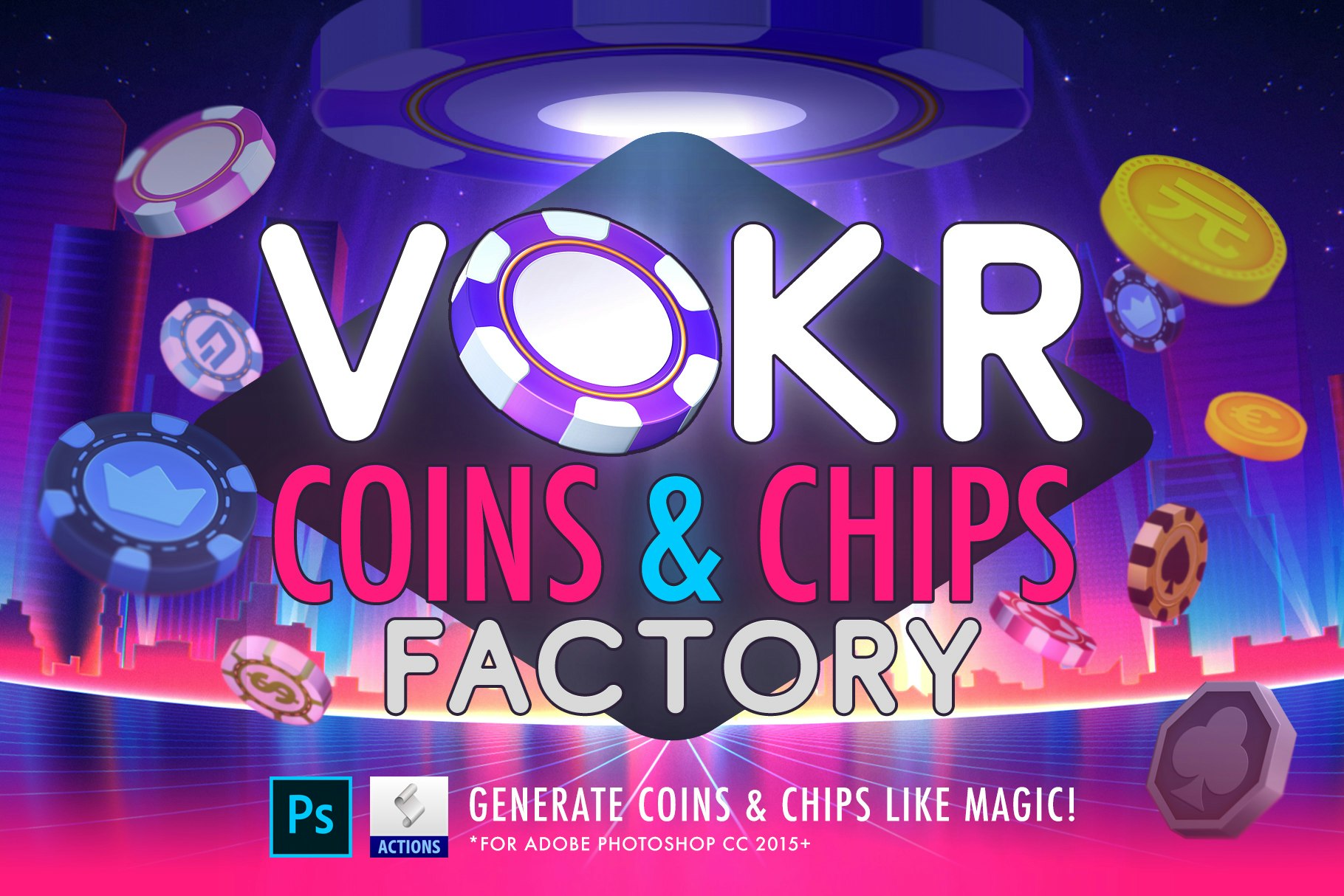 VOKR – Coins & Chips Factory gallery image