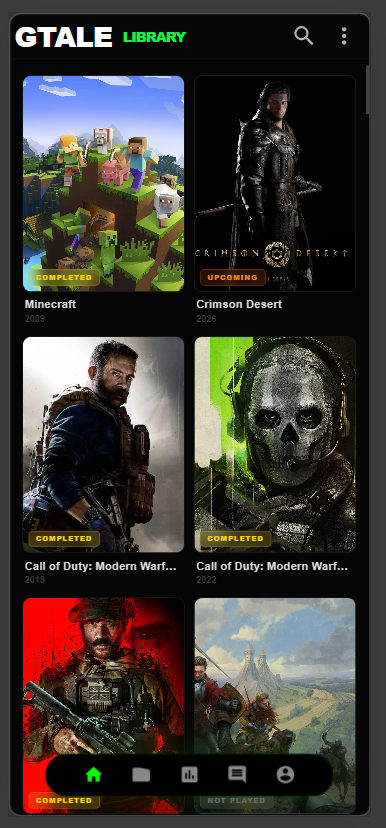 GTALE - Screenshot 5 showing product features and functionality