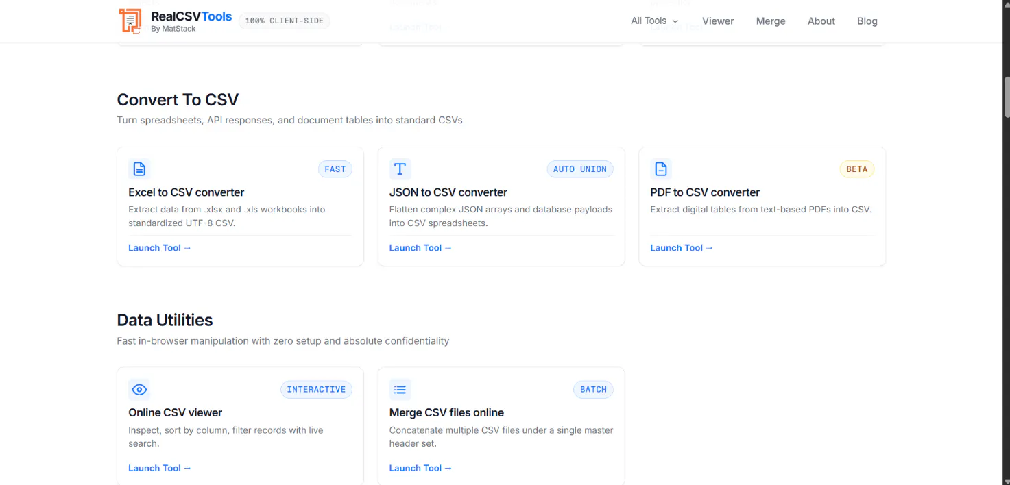 RealCSVTools gallery image