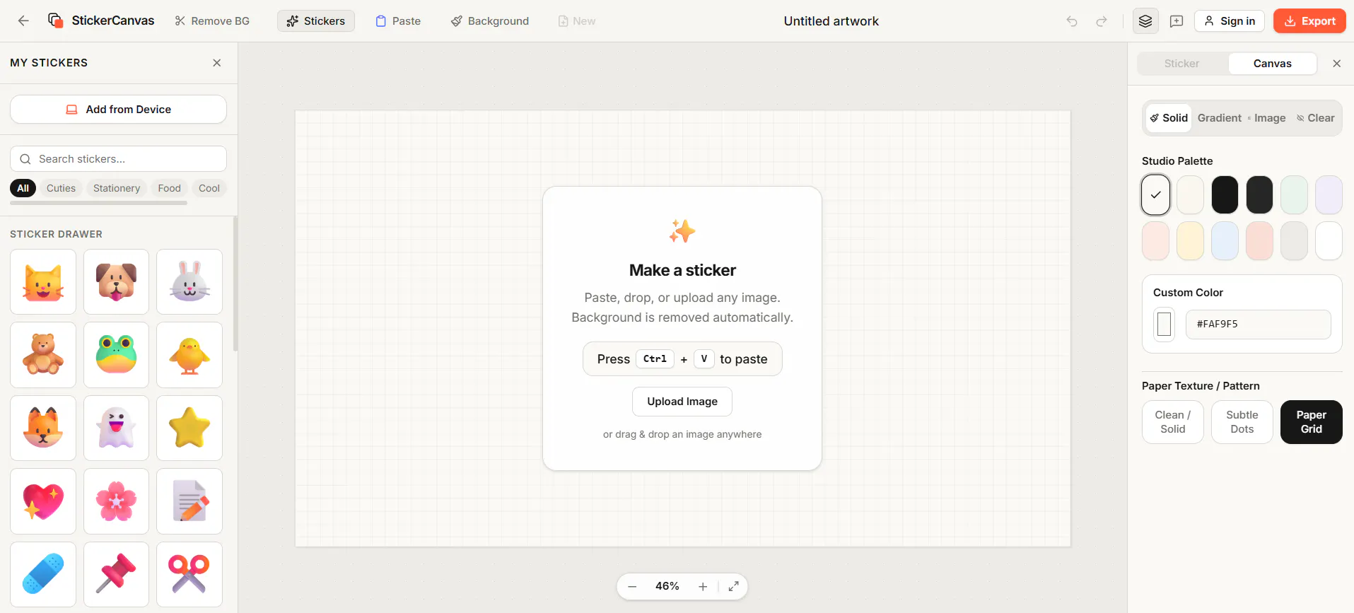StickerCanvas gallery image