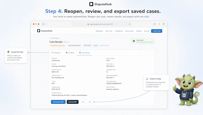 DisputeDesk screenshot 6