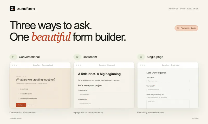 Zunoform screenshot 6