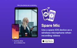 Spare Mic - Wireless Mic App beta media 1