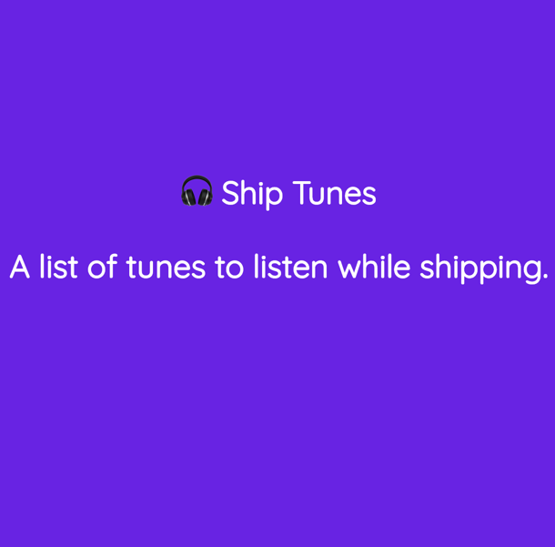 🎧 Ship Tunes gallery image