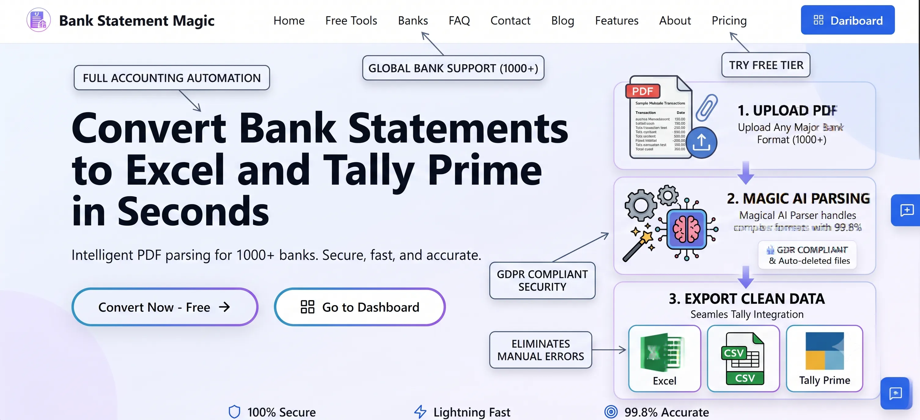 Bank Statement Magic 截图