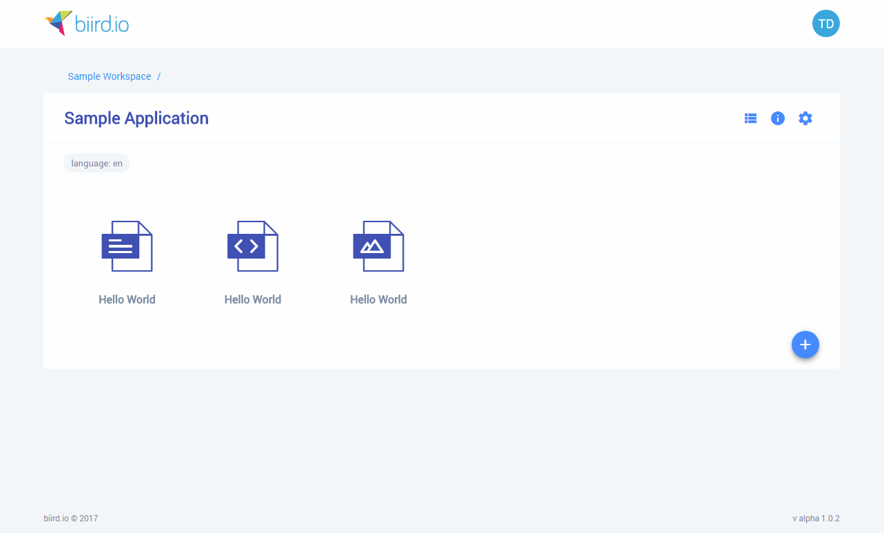 biird.io gallery image