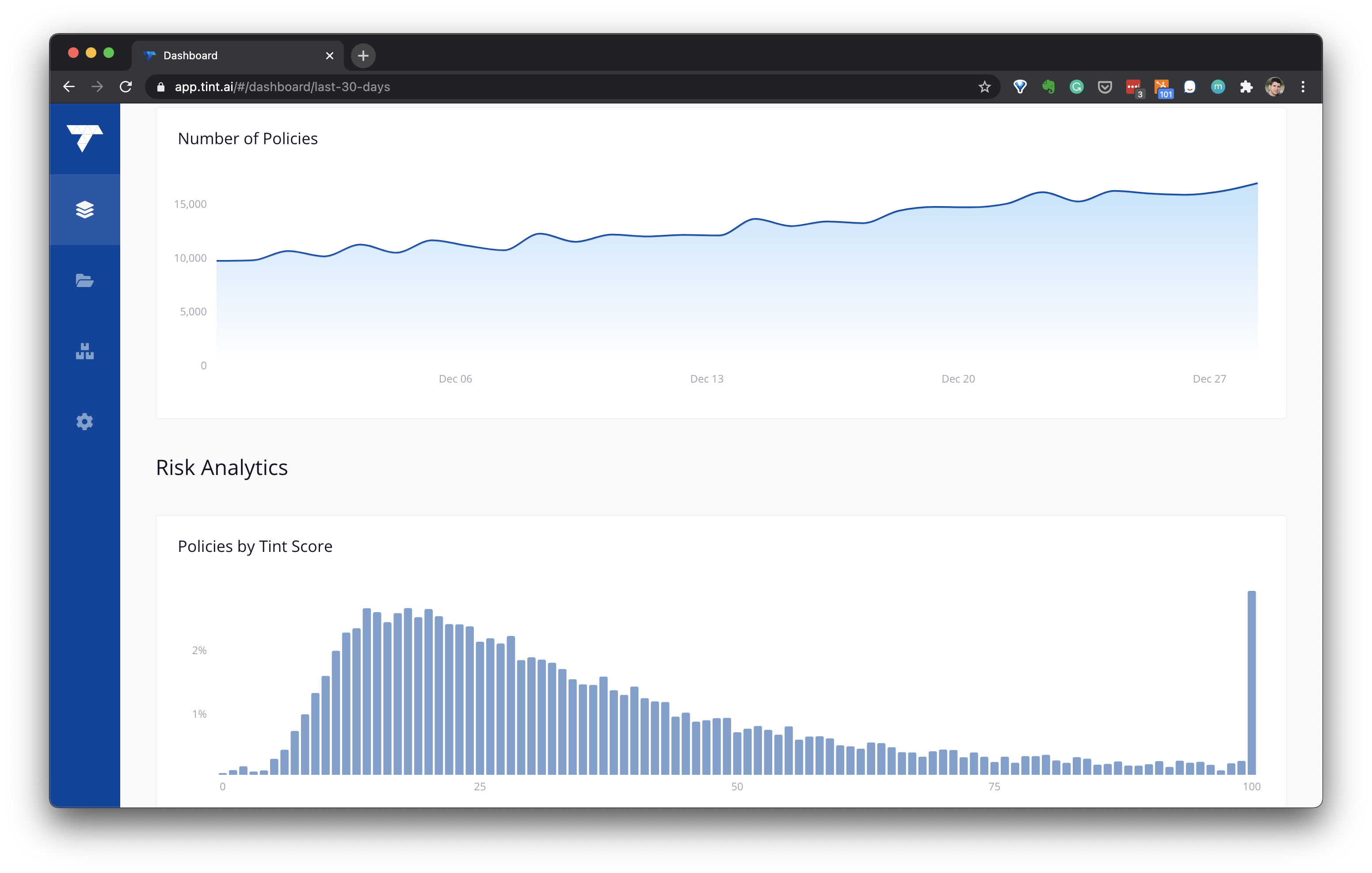 Tint Insurance Platform gallery image