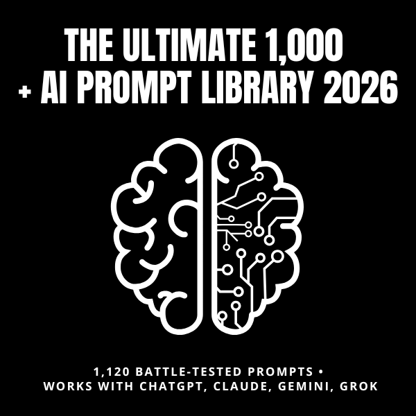 The Ultimate AI Prompt Library 2026  logo