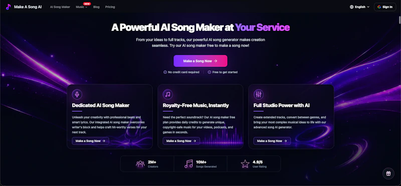 Make A Song AI screenshot 3