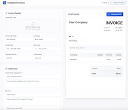 Instant Invoice gallery image