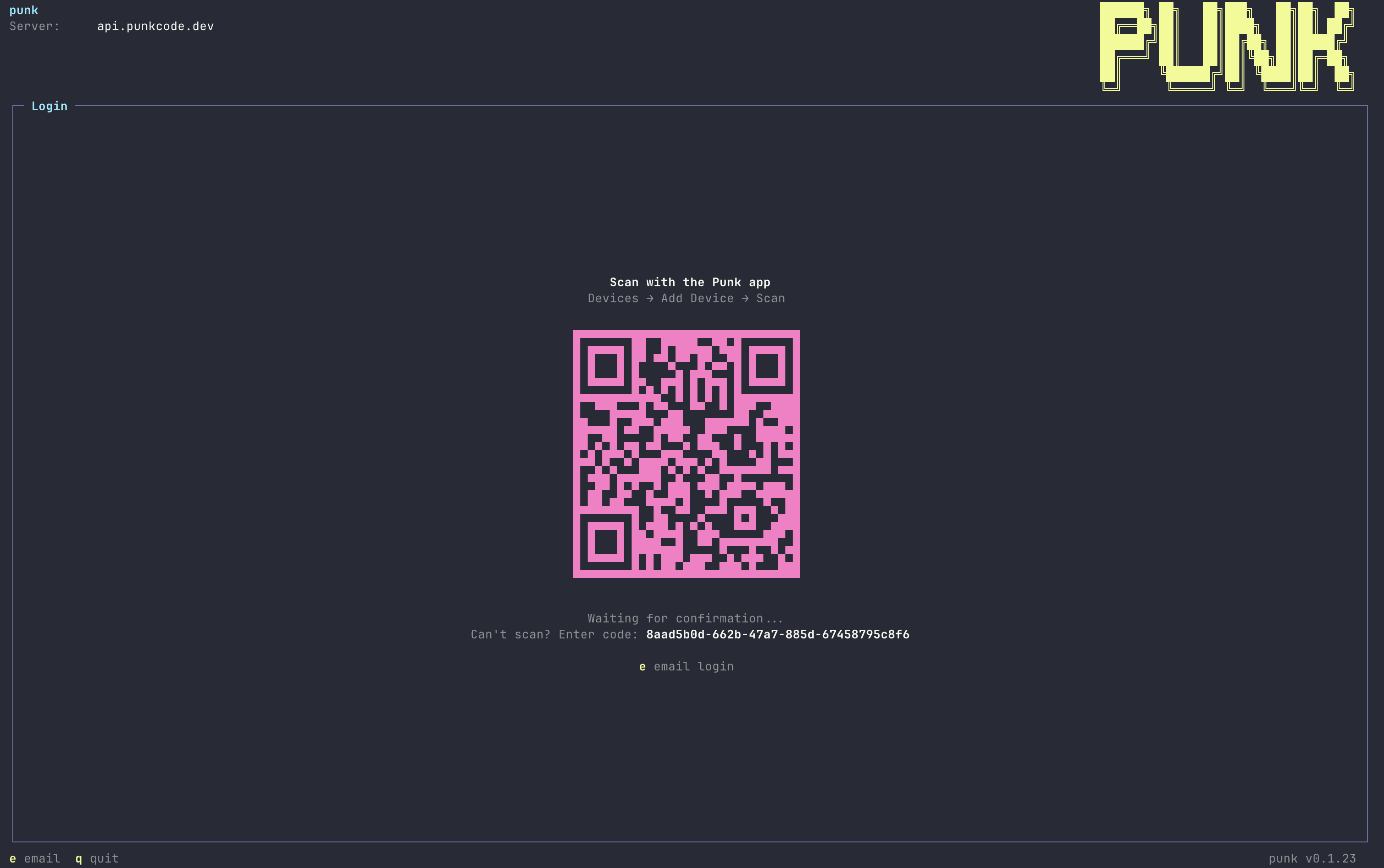 PUNK - Remote Control for Claude Code gallery image