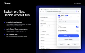 Fillaid - AI Form Filler gallery image