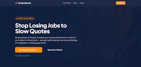 RocketQuote gallery image