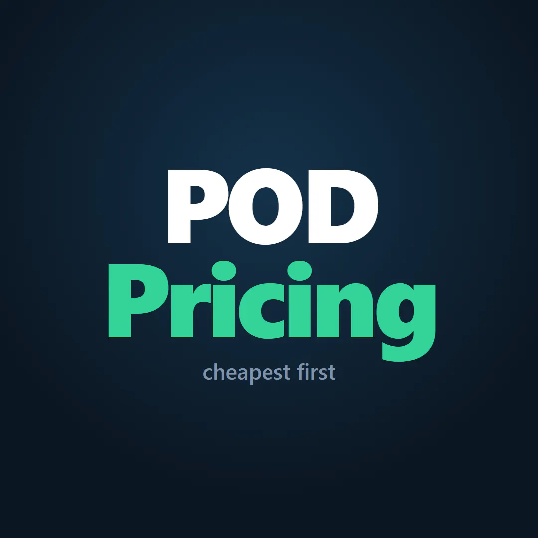 POD Pricing