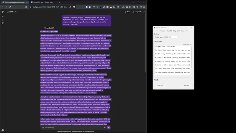 WRITO for Mac & Windows screenshot 1 (video preview)