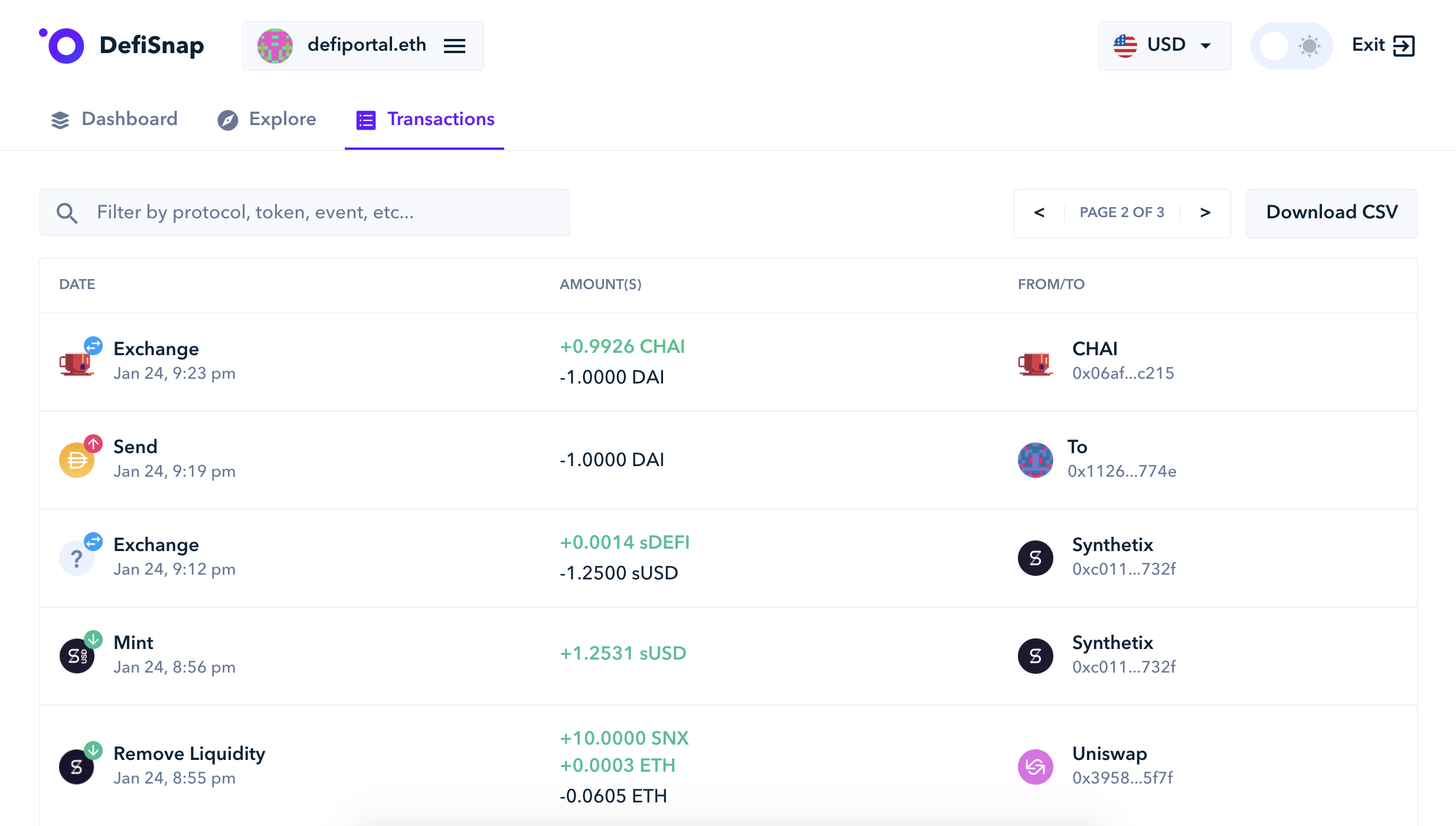 DefiSnap gallery image