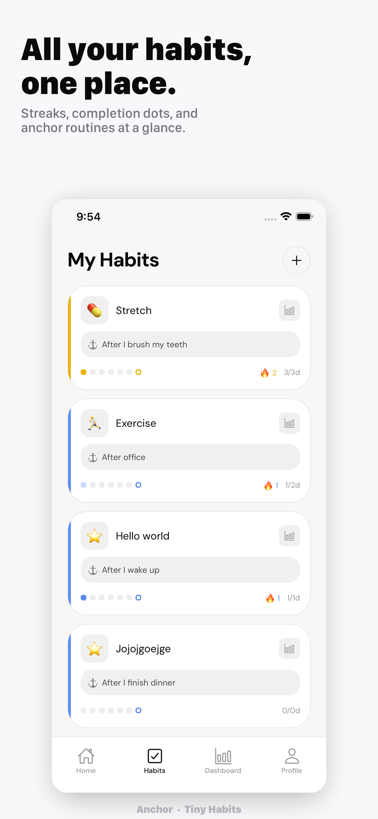 Anchor — Tiny Habits gallery image
