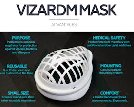 VizardM - Protection Mask & 4Ply Filter gallery image