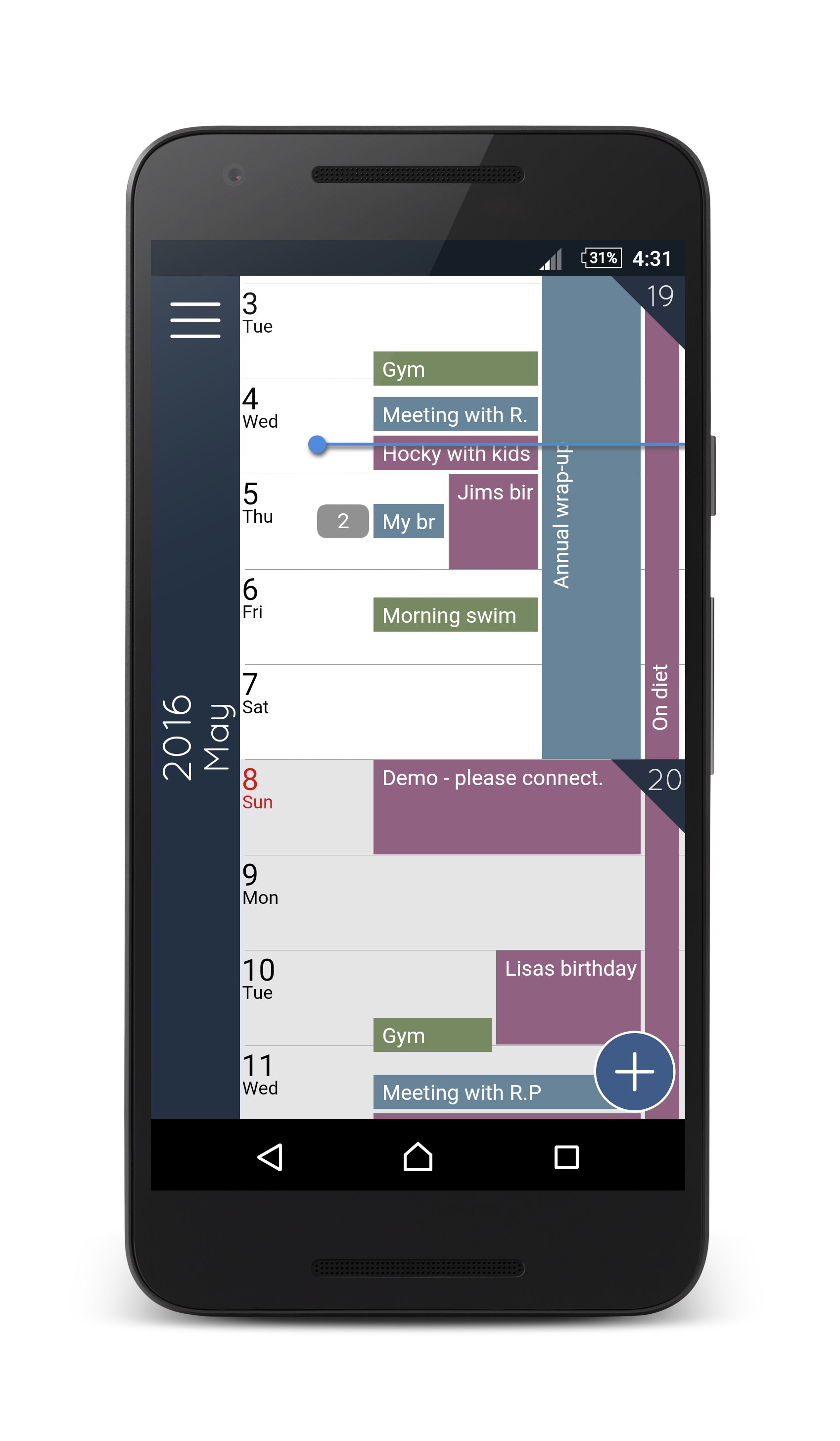 OneView Calendar gallery image