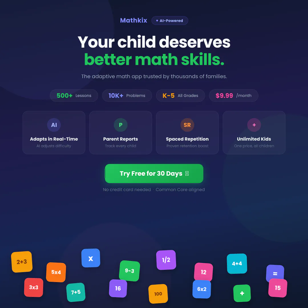 MathKix のプロダクトバナー