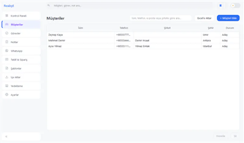 RealzyE CRM screenshot 3