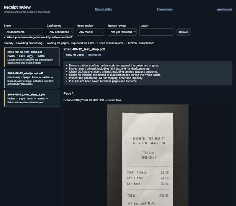 Galactic Receipt Scanner screenshot 4