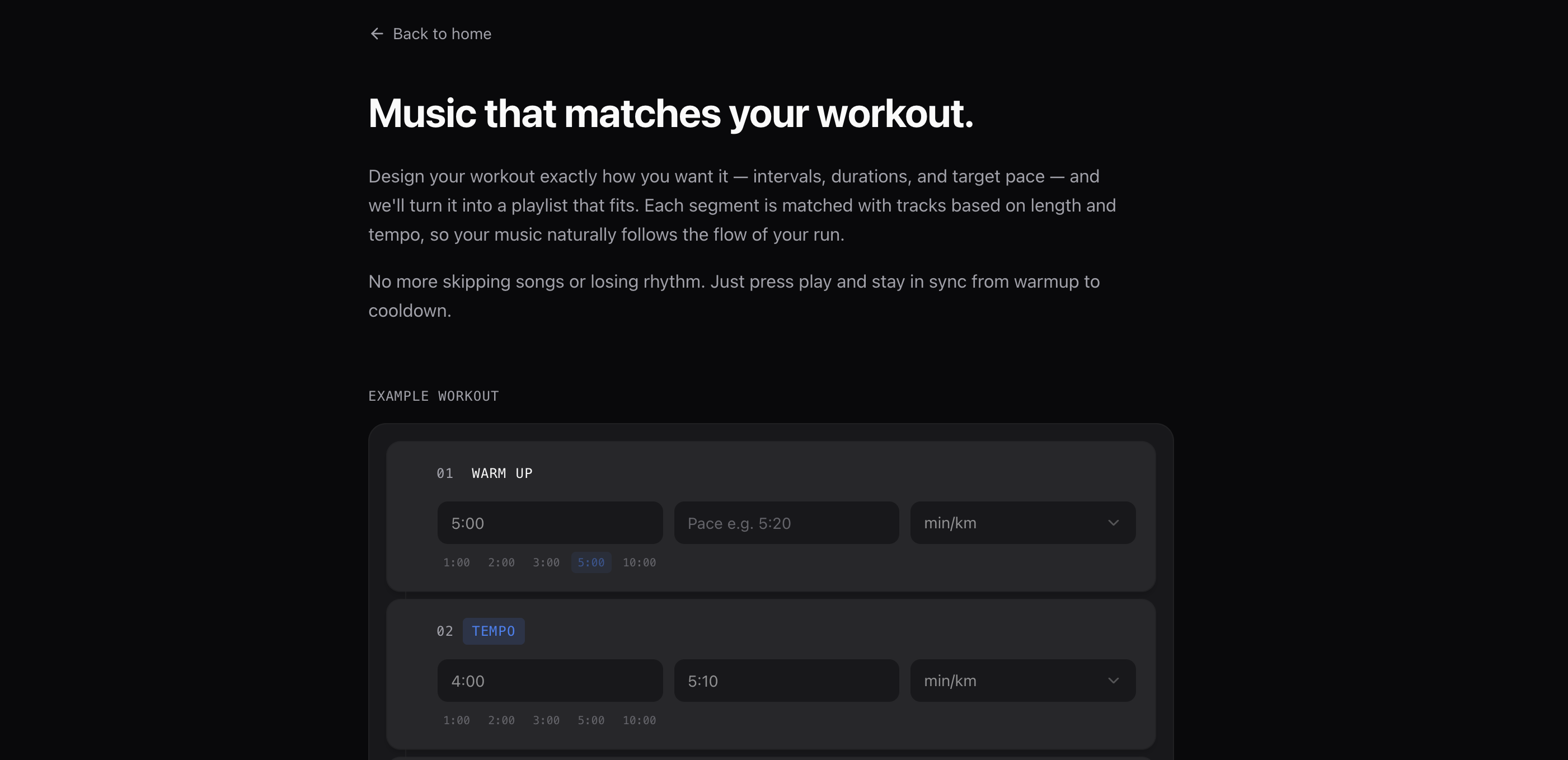 Cadence Playlist gallery image