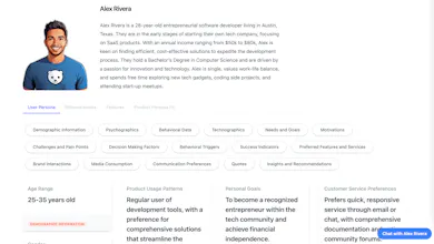 Personabuilder.co / Build your Personas gallery image